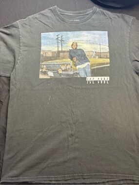 Ice Cube Graphic Black Short Sleeve Tee